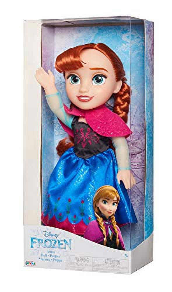 Disney Frozen Anna Toddler Doll with Movie Inspired Blue & Pink Outfit, Shoes & Braided Hair Style - Approximately 14" Tall, for Girls Ages 3 Year & Up - image 2 of 8