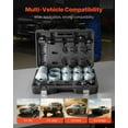 thumbnail image 2 of VEVOR Pull and Press Sleeve Kit, 36 PCS, Steel Bush Removal Insertion Sleeve Tools with Carrying Case, Compatible with LCV and HGV Engines, for Removing and Installing Bushings, Bearings, and Seals, 2 of 9