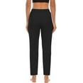 thumbnail image 3 of Women's Joggers Pants Lightweight Running Sweatpants with Pockets Drawstring Elastic Waisted Athletic Yoga Pants, 3 of 6