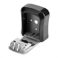 thumbnail image 1 of Key Safe,Combination Dial Key Safe with Removable Shackle ,Wall Mounted Waterproof Outdoor Key Lock Box Cabinet for Home Office Garage School  Fixing Kit, 1 of 7