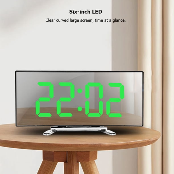 Mesita de noche creativa Reloj Despertador de escritorio Despertador electrónico para el dormitorio Likrtyny Libre de BPA