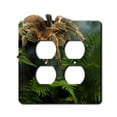 thumbnail image 1 of Off The Wall Plates - Tarantula Spider - Double Gang Outlet, 1 of 4