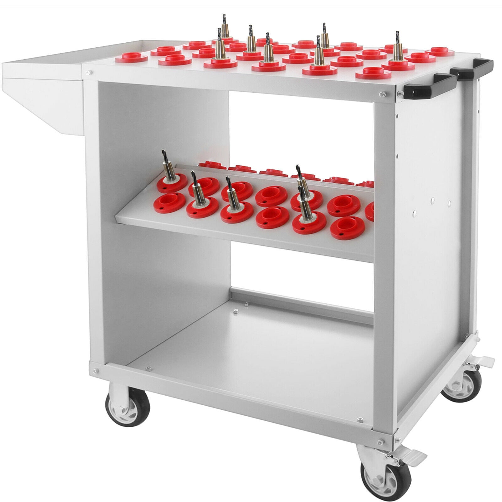 VEVOR CNC Toolscoot Tool Cart for 30 Taper Tool Holders CAT30 BT30 NMTB