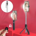 thumbnail image 4 of Trépied Selfie Léger Bluetooth pour Android Ios Diffusion en Continu Voyage Blanc, 4 of 5
