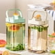 thumbnail image 2 of Greeniant Jarra portátil para bebidas de agua fría al aire libre, para Fiesta EN LA Piscina, refrigerador, olla para bebidas con grifo Kits de desorden para acampar blanco cálido, 2 of 6