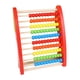 thumbnail image 1 of Ábaco de madera para niños, juguetes de matemáticas, cuentas para contar, contadores educativos de matemáticas, Rojo, 1 of 9