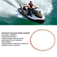thumbnail image 3 of Sealing Ring, Enhance Performance Exhaust Sealing Ring Gasket Leakage Proof 274000511  for XP LRV RX 3D LE, 3 of 7