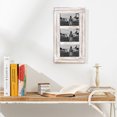 thumbnail image 5 of ABBSR 4x6in. 3-Pack Rustic White Wooden Picture Frame,Wall Decor Photo Frame as Tabletop Display or Gift, 5 of 8