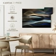 thumbnail image 5 of Elephant Stock The Whale Wall Art - Horizontal Canvas Wall Art - Living Room Wall Decor - Abstract Canvas - Gray And Yellow Decor By Ursula Abresch - 30" x 20", 5 of 8