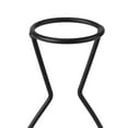thumbnail image 1 of Plant HolderCreative Shapes Black Metal Home Decor Flower Stand Streamlined Design, 1 of 5