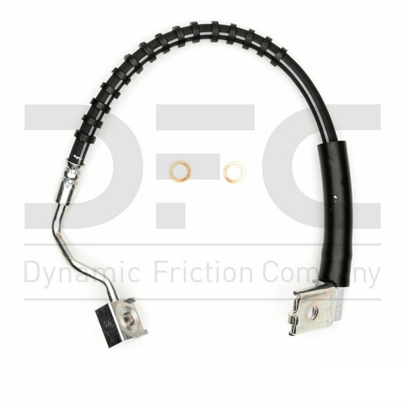 Dynamic Friction 350-54348 Brake System Replacement Parts & Hardware Front Right, D.O.T. approved, SAE J1401, 100% pressure tested,