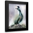 thumbnail image 1 of Shefranov, Olga 14x18 Black Modern Framed Museum Art Print Titled - Bird on Rock, 1 of 5