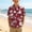 Wine, variant on Rvasteizo Boys Short Sleeve T-Shirts Hawaiian Printed Lapel Soft Short Sleeve Shirt Top for Boys 3-15Years