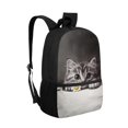 thumbnail image 2 of Uourmeti Cat Backpack, Adjustable Comfort Straps Student Bookbag 17 Inchs Large Capacity School Backpack for Travel Outdoor, 2 of 6