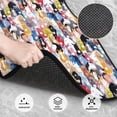 thumbnail image 3 of Fuzoiu Colourful Horses Print Carpet Floor Mats for Car,Car Foot Mat Set,Universal Fit 4 Piece Mat Pad Set,Fits Most Cars Trucks Vans Sedans SUV Auto Carpet Mat Se, 3 of 7