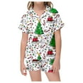 thumbnail image 1 of WEAIXIMIUNG Pyjama Mignon Ensemble Chemise et Pantalon pour Enfants 2024 avec Poches, 1 of 6