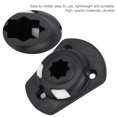 thumbnail image 2 of M Buder Base de Montaje para Kayak 2 Piezas, Soporte de Accesorios para Caña de Pescar de Repuesto, Incluye Tornillos de Acero Inoxidable, Ligero y Portátil, Tamaño 10 cm / 3.9 in, Color Negro, 2 of 9