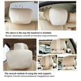 thumbnail image 4 of Almohada Cervical Ergonómica Ajustable con Espuma Suave, Reposacabezas Universal para Asientos de Vehículo, Soporte para Cuello para Conducir y Viajes Largos, 4 of 15