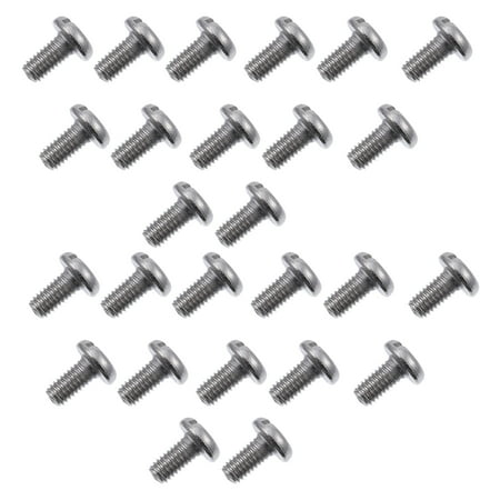 

Meijiashe 100 Stainless Steel Wall Plate Screws for Receptacles Light Plates