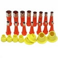 thumbnail image 1 of SDNall Évier en Acier Inoxydable, Kit d'Outils de Calfeutrage, Ensemble d'Applicateurs de Buse de Calfeutrage pour la Maison : Kit d'Outils de Buse en Caoutchouc Intégré en Acier Inoxydable, Embouts de Buse de Calfeutrage, 1 of 1