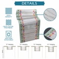 thumbnail image 6 of Spring Tulip Table Runner 72 Inches, Botanical Flowers Wooden Plank Green Check Bed Runner Dresser Scarves Tabletop for Indoor Outdoor Parties/Ceremony/Banquet, 13" x 72", 6 of 9