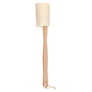EEEkit Loofah Shower Back Scrubber, Long Handle Natural Luffa