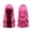 Pink, variant on Blue Curly Synthetic Hair Wig Wonderland Blue Wig for Anime Cosplay Show Halloween Costume Party and Role Play Dress Up