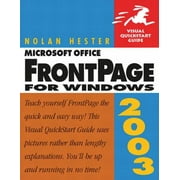Angle View: Microsoft Office FrontPage 2003 for Windows, Used [Paperback]