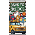 thumbnail image 6 of School Bus Back to School Decorative Banner Educational Theme for Classroom Decoration Kid's Room Wall Art School Events, 6 of 6