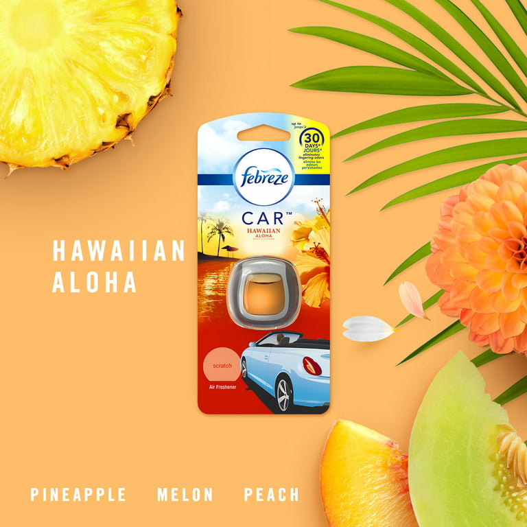 Febreze Car Freshener, Hawaiian Aloha 8 Pack - bulk - – Contarmarket