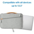 thumbnail image 2 of JETech Laptop Sleeve for 13.3-Inch Tablet, Waterproof MacBook Case with Portable Handle, Compatible with 13" MacBook, 2 of 5