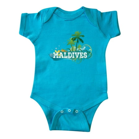 Maldives Vacation Gifts Infant Creeper