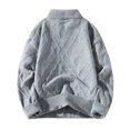 thumbnail image 4 of Wdgfv Men's Sweater Coat Heavyweight Knit Pullover Long Sleeve Round Neck Comfortable Warm Casual Outerwear For Autumn Winter Season, 4 of 4
