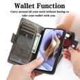 thumbnail image 2 of Case for Motorola Moto G31 Cover Leather Wallet Folio Case Book Design Flip Magnetic Closure - Grey, 2 of 5