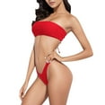 thumbnail image 5 of XIYON Bikini Sets For Women Two Piece Bikini High Waisted Women's Swimsuit Tummy Control Swimwears Tankinis Set Beach Vacation Clothes, 5 of 5