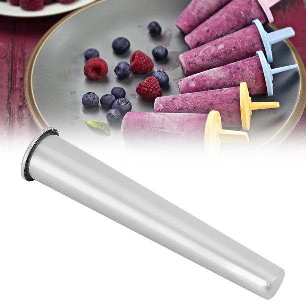 Tebru 304 Stainless Steel Ice Cream Mold Popsicle Mold Maker for Home