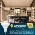 thumbnail image 4 of Sunperian BR40 LED Flood Light Bulb 13W=85W 3000K Soft White 1400lm Dimmable Fixture Rated UL Listed E26 4-Pack, 4 of 7