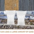 thumbnail image 3 of HOOWIFFY 20 Pcs Sacs de Rangement Tissés Blancs pour Barrière contre les Inondations, Design Facile à Utiliser, 3 of 8
