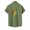 Army Green, variant on Men's Rainbow Heart Print Short Sleeve Shirt Casual Button Down Hawaiian Top