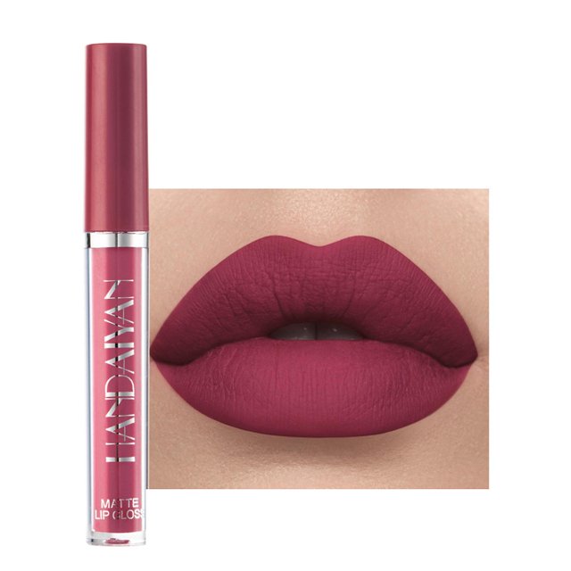 Lápiz labial líquido mate YONGSHENG 12 colores resistente al agua