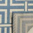 thumbnail image 4 of Safavieh Linden Derbhile Geometric Indoor/Outdoor Area Rug, Blue/Creme, 4' x 6', 4 of 8