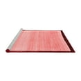 thumbnail image 2 of Ahgly Company Machine Washable Indoor Round Solid Red Modern Area Rugs, 6' Round, 2 of 4