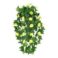 thumbnail image 2 of FAMTKT Fake Hanging Plants Artificial Flowers Simulation Hanging Plant Faux Hanging Morning Hanging Artificial Orchid for Wedding Wall Room Patio Indoor Outdoor Home Shelf Office Decor, 2 of 5