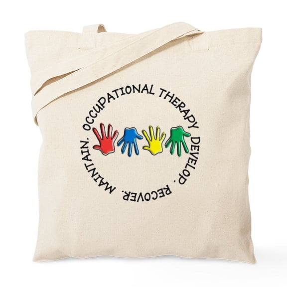 CafePress - OT CIRCLE HANDS 2 Tote Bag - Unisex Canvas Tote Bag, Beige, 1-Piece