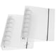 thumbnail image 2 of 2PCS Binder Binder Clear Binder Reusable Notebook Shell Office Binder para el hogar para regalos, 2 of 4
