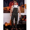 thumbnail image 3 of Mens Overalls Bib Coveralls Printed Jumpsuit Festival Outfits, 3 of 7