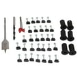 thumbnail image 1 of Cable Routing Kit, Multifunction Cable Management System Wall Grommets Accessories for Cables Pass Through Mounting Kit High Sealing Cable Clips for Home Wiring Industrial Use, 1 of 7
