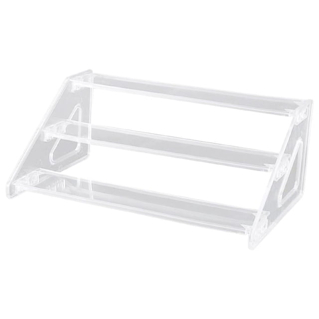 Large Acrylic Riser Acrylic Riser Display Shelf Display Case Accessory Organizer 3 Tiers 20cm