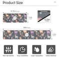 thumbnail image 3 of Yayeee Faucet Mat for Kitchen Sink 14.7" Diatomite Long Splash Guard Pad, Neon Llamas Pattern, 3 of 7