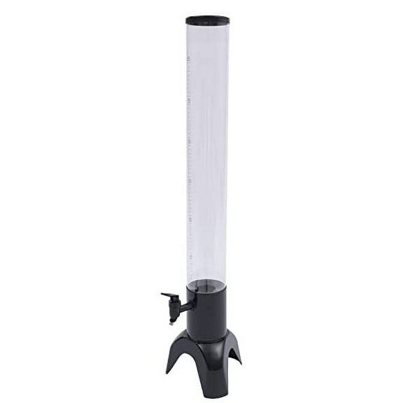 Beer Tower Dispenser 3L/100oz Beverage Dispenser with Ice Tube, Perfect Drink Dispensers for Parties Bars Party Restaurants, Drink Tower
